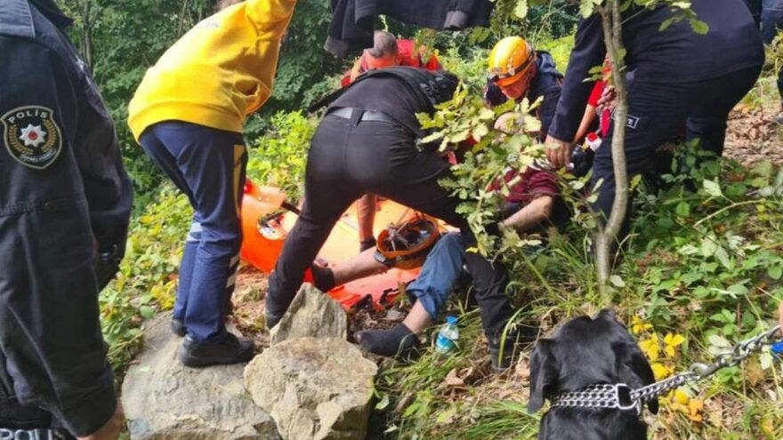 Sahibinin gezintiye çıkardığı köpek, kayıp yaşlı adamı buldu