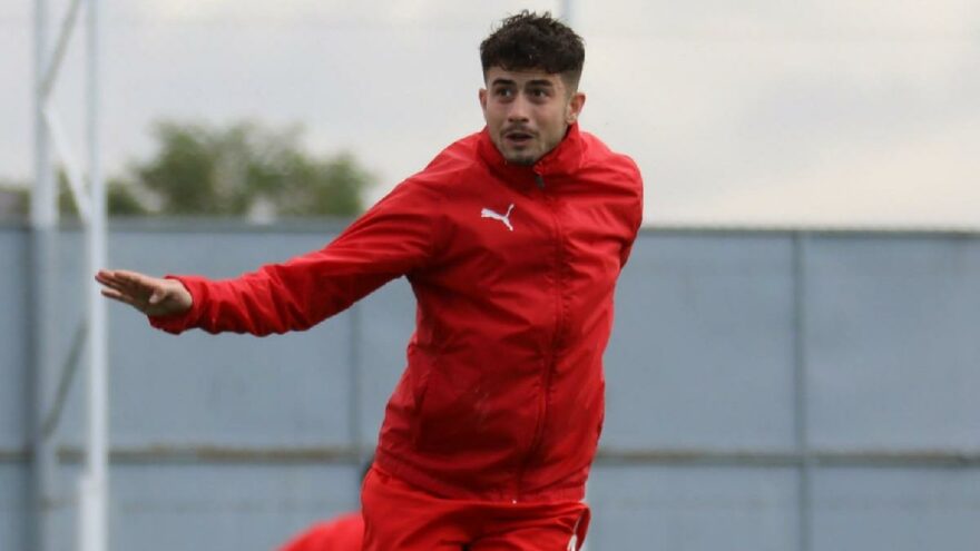 Genç futbolcunun acı günü