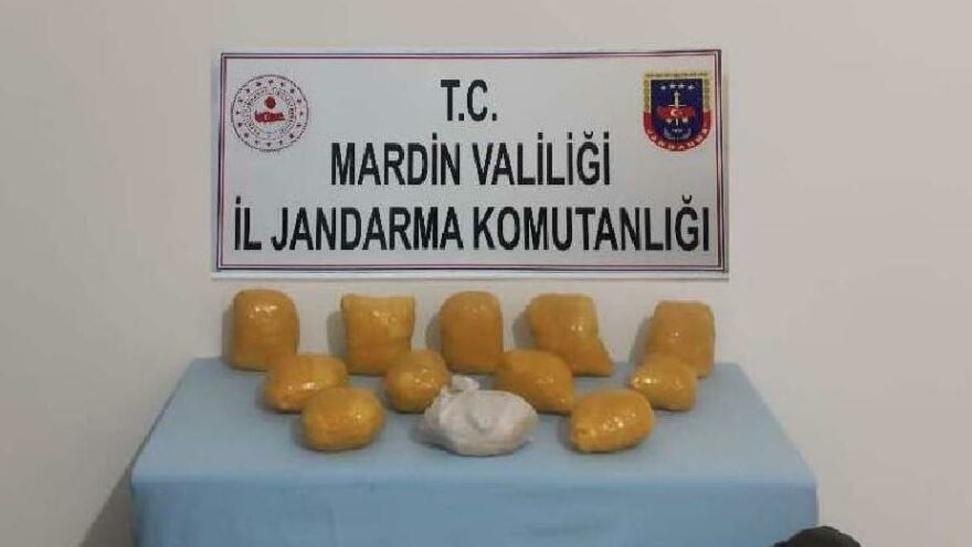 Bahçede toprağa gömülü 12 kilo metamfetamin ele geçirildi