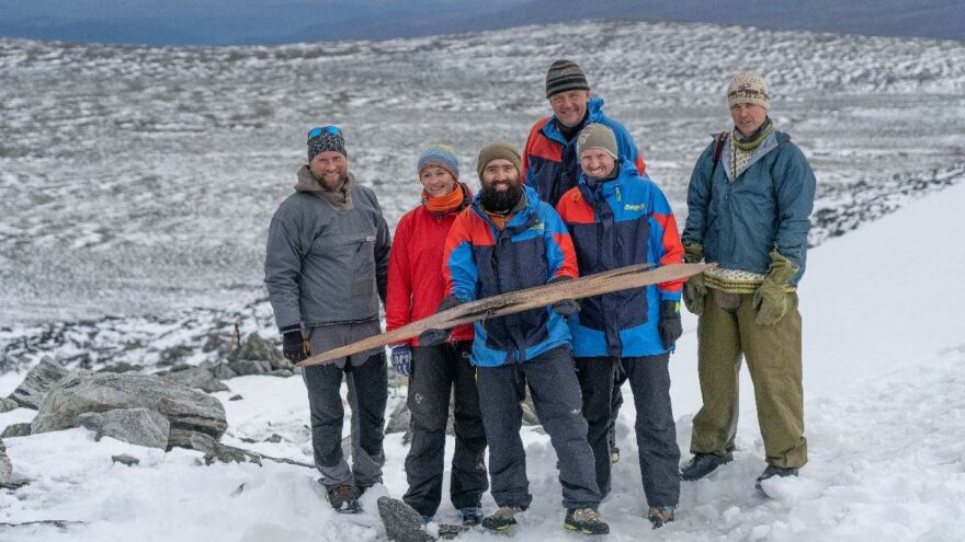 Norveç’te en eski kayak tahtası bulundu