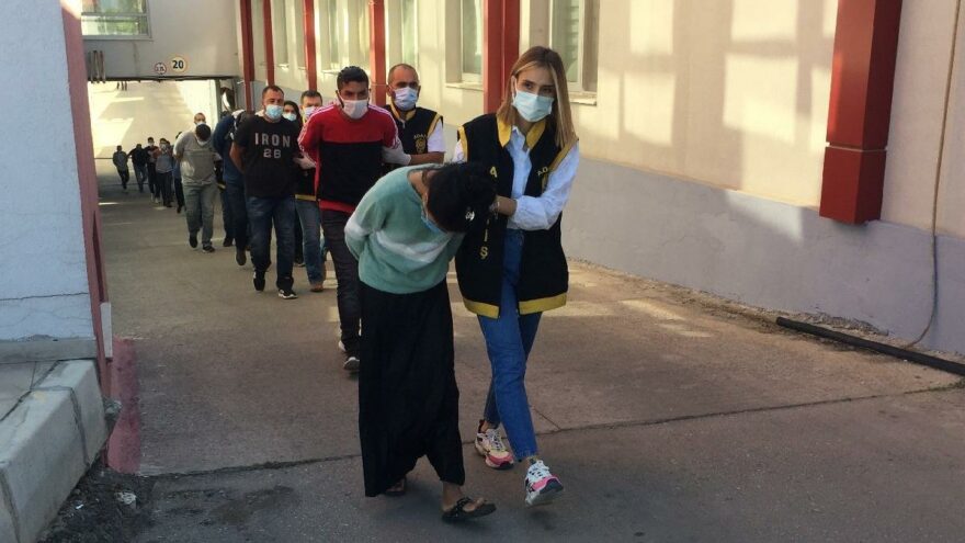 600 bin liralık hırsızlık yapan çeteye şafak operasyonu