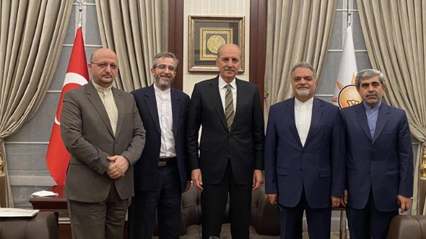 AKP’li Kurtulmuş, İran Dışişleri Bakan Yardımcısı Kani ile görüştü