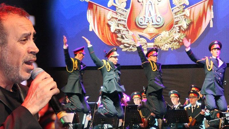 Haluk Levent, Rus Kızılordu Korosu ile Manavgat’ta konser verdi