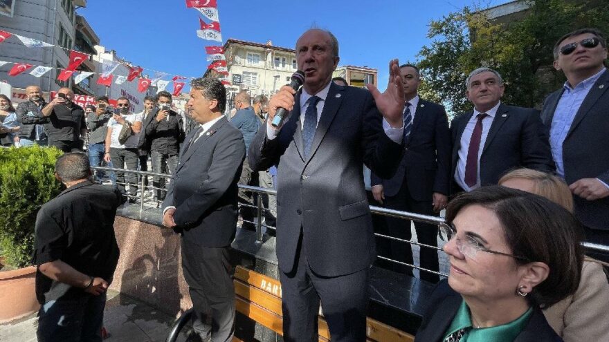 Muharrem İnce: Her parti kendi adayını göstermeli