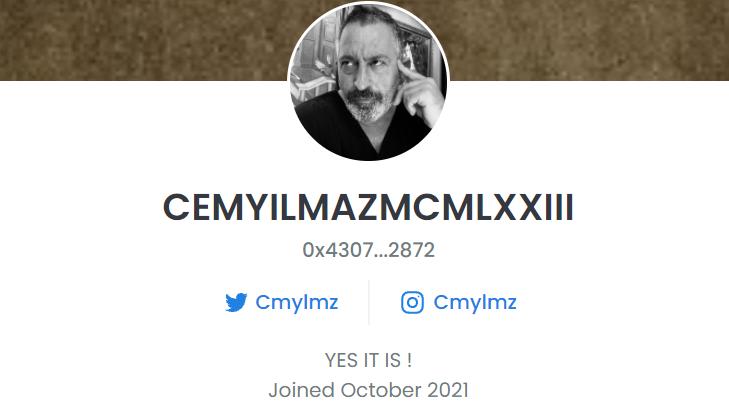 Cem Yılmaz NFT dünyasına katıldı