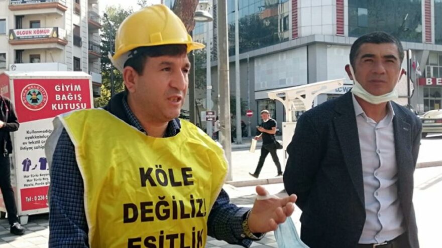 Somalı madenciler tutulmayan sözlere isyan etti: Sizin TOMA’larınız varsa…