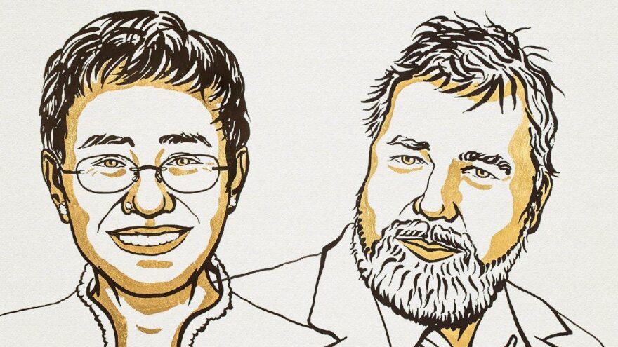 Nobel Barış Ödülü Maria Ressa ve Dmitry Muratov’un oldu