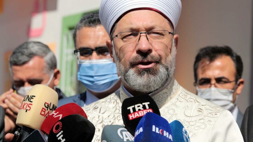 Diyanet İşleri Başkanı: İsrail mahkemesinin aldığı kararı lanetliyorum