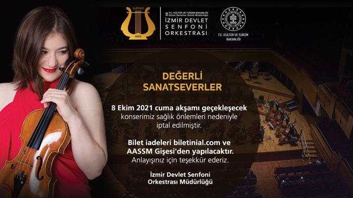 Orkestrada 11 sanatçı pozitif çıktı, konser iptal oldu