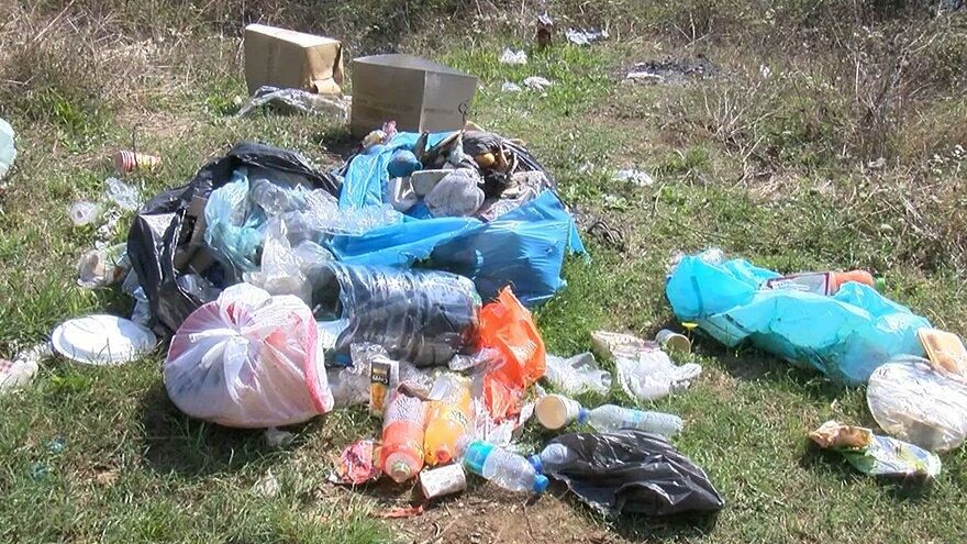 Ömerli Barajı’nın çevresi çöplüğe döndü