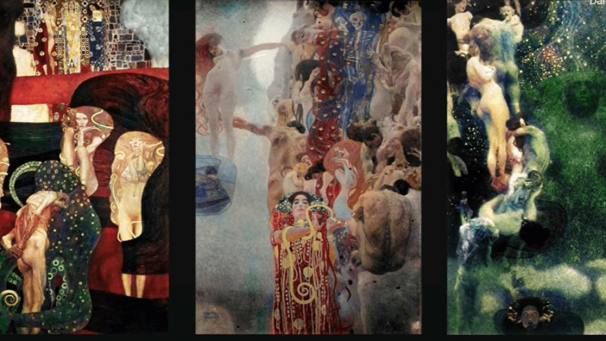 Google, İkinci Dünya Savaşı’nda kaybolan Gustav Klimt tablolarına hayat verdi