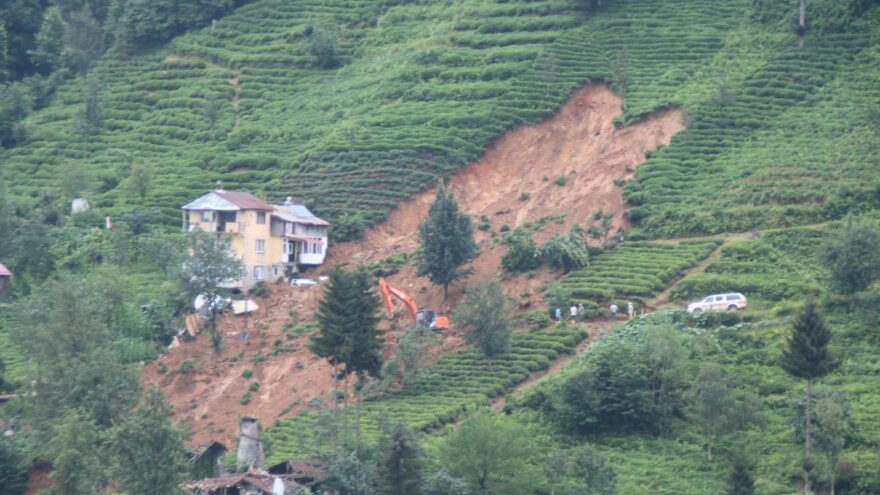 Rize’deki sel felaketinin hasar tespit çalışmaları tamamlandı
