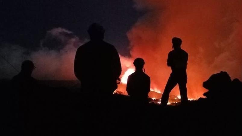 La Palma Yanardağı’nda lavlar onlarca evleri yuttu