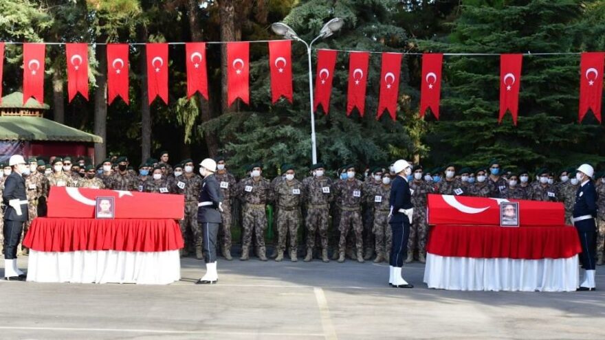 Suriye şehitleri memleketlerine uğurlandı