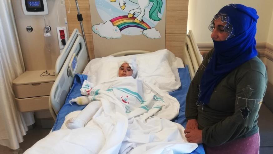 2 yaşındaki Eylül annesinin ekmek pişirdiği tandıra düştü