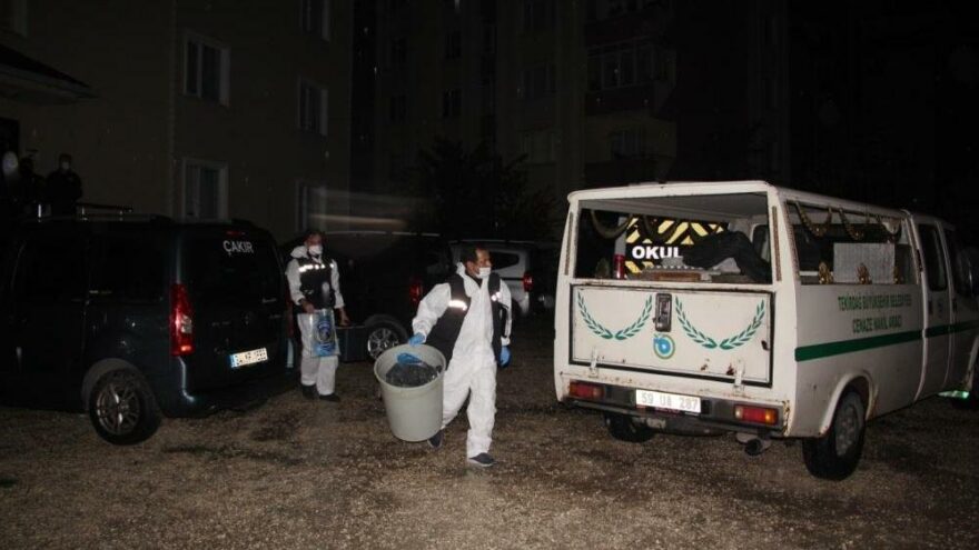 Öldürdüğü gelininin cesedini parçalara ayırdı