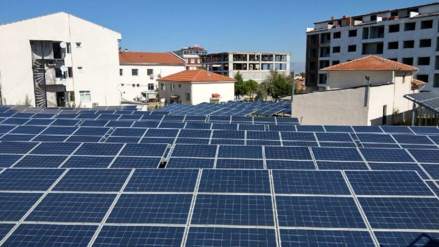 Hastanenin tüm enerjisi çatısına kurulan santralden sağlandı