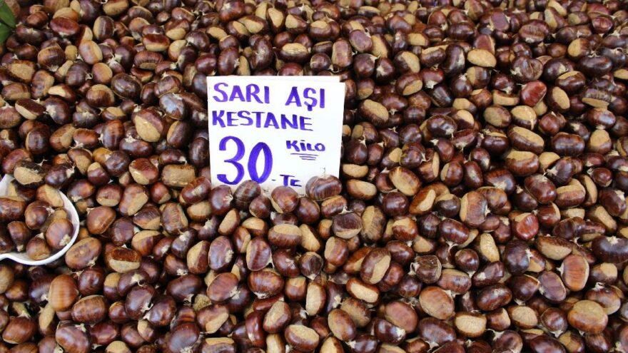 Kestane kebabının kilosu 200 lira
