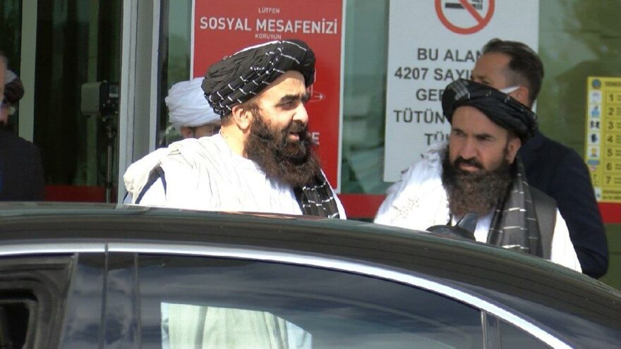 Taliban heyeti VIP’den geçti, Türkiye’ye geldi