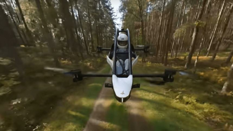 İsveçli startup şirketi, elektrikli uçan araba tasarladı