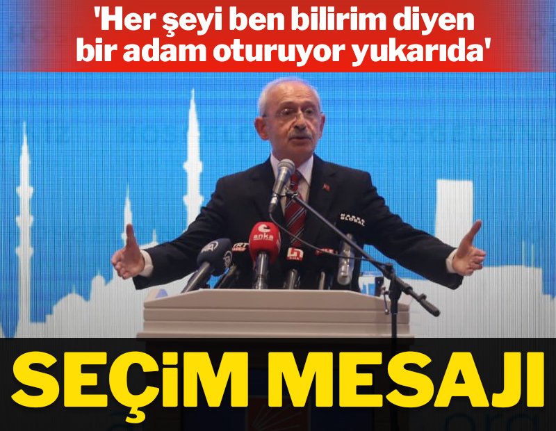 Kılıçdaroğlu: Sıradan bir demokrasi ortamında seçime gitmiyoruz