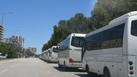 AKP gençleri otobüslerle Adana’ya taşıdı