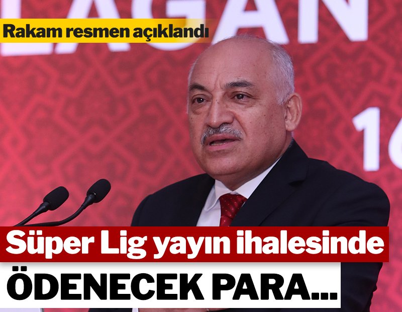 TFF Başkanı Mehmet Büyükekşi’den yayın ihalesi açıklaması! beIN Sports’un ödeyeceği rakam…