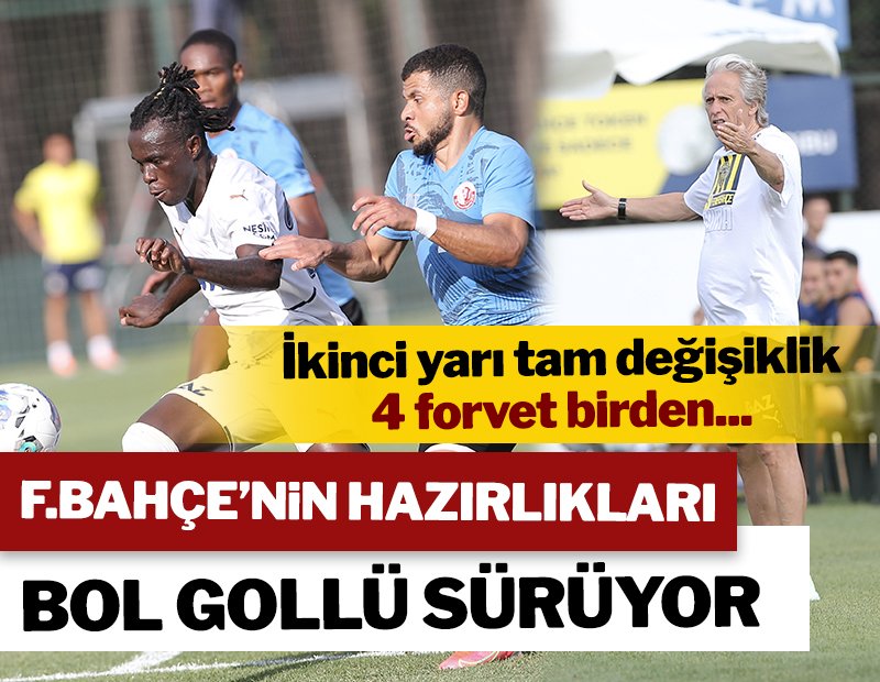Fenerbahçe’nin gollü hazırlık maçları devam ediyor!