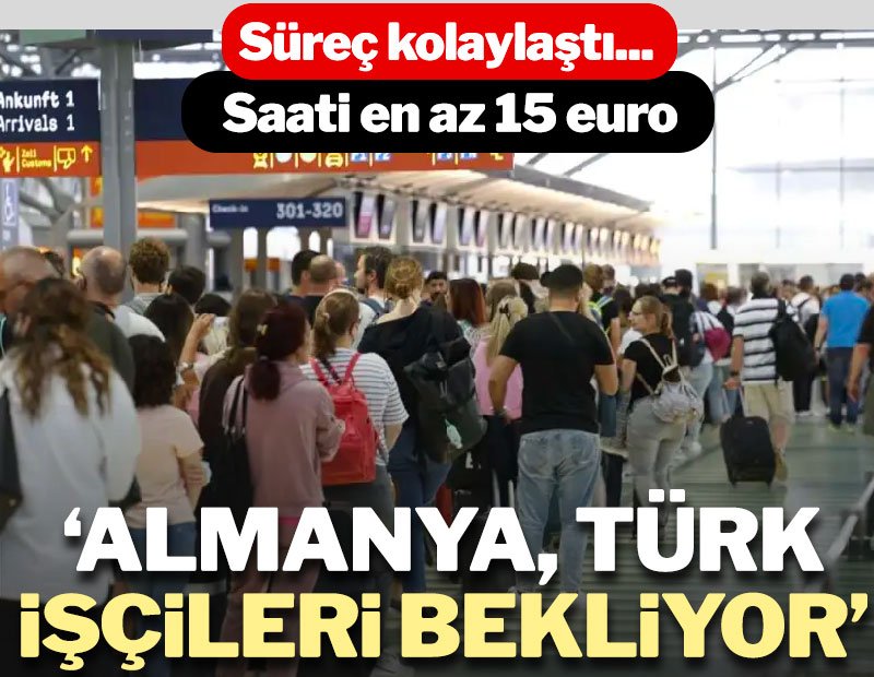 Almanya’da havalimanlarının Türk işçi çağrısı: ‘Başvuru süreci kısaltıldı’