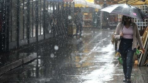 AKOM’dan İstanbul için kuvvetli sağanak yağmur uyarısı
