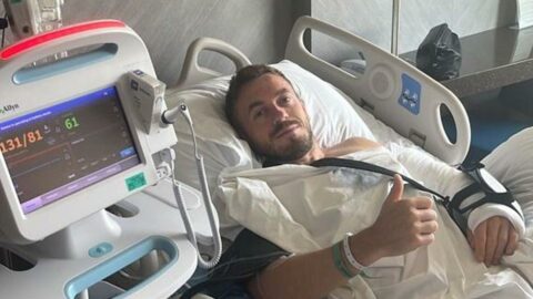Trabzonspor’da Edin Visca ameliyat geçirdi