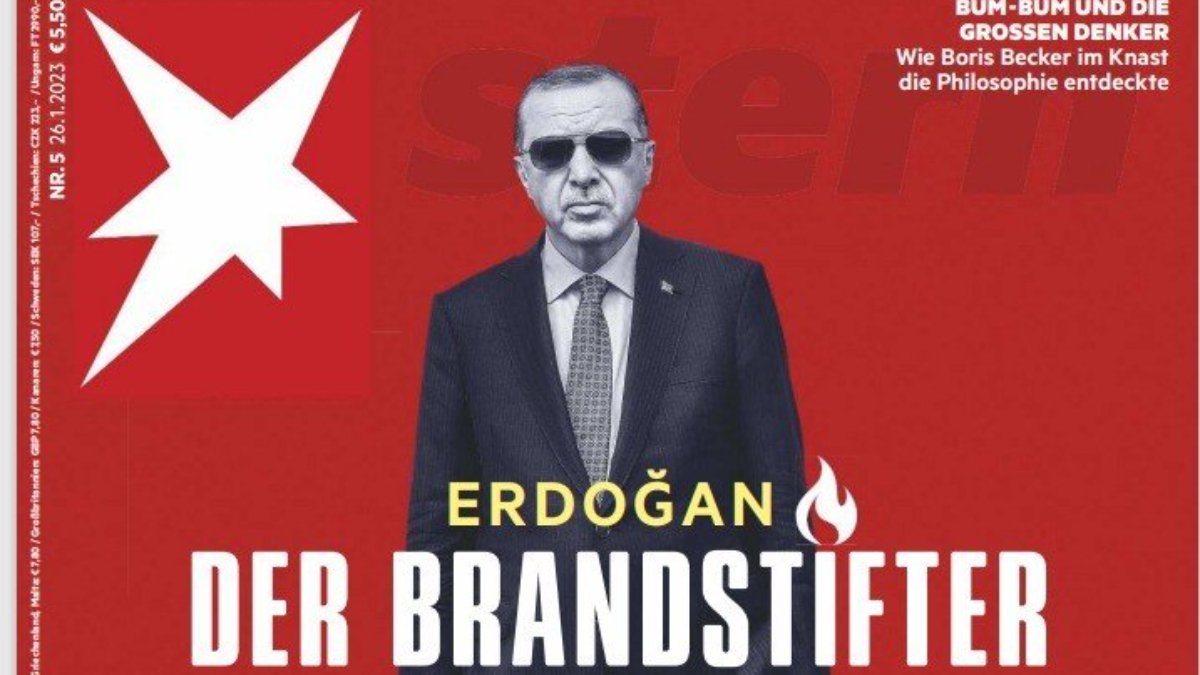 Alman Stern dergisi, Erdoğan’ı hedef aldı: 'Kundakçı'