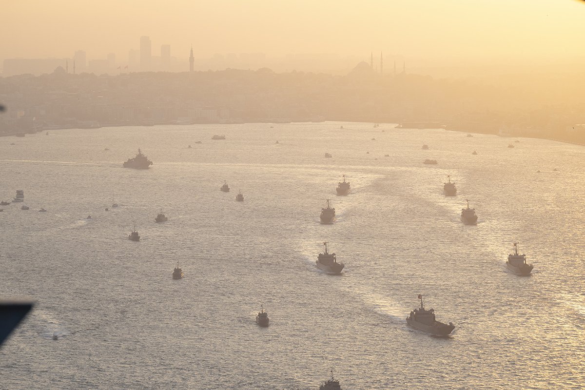 İstanbul Boğazı’nda Tarihi Anlar... - Resim : 6