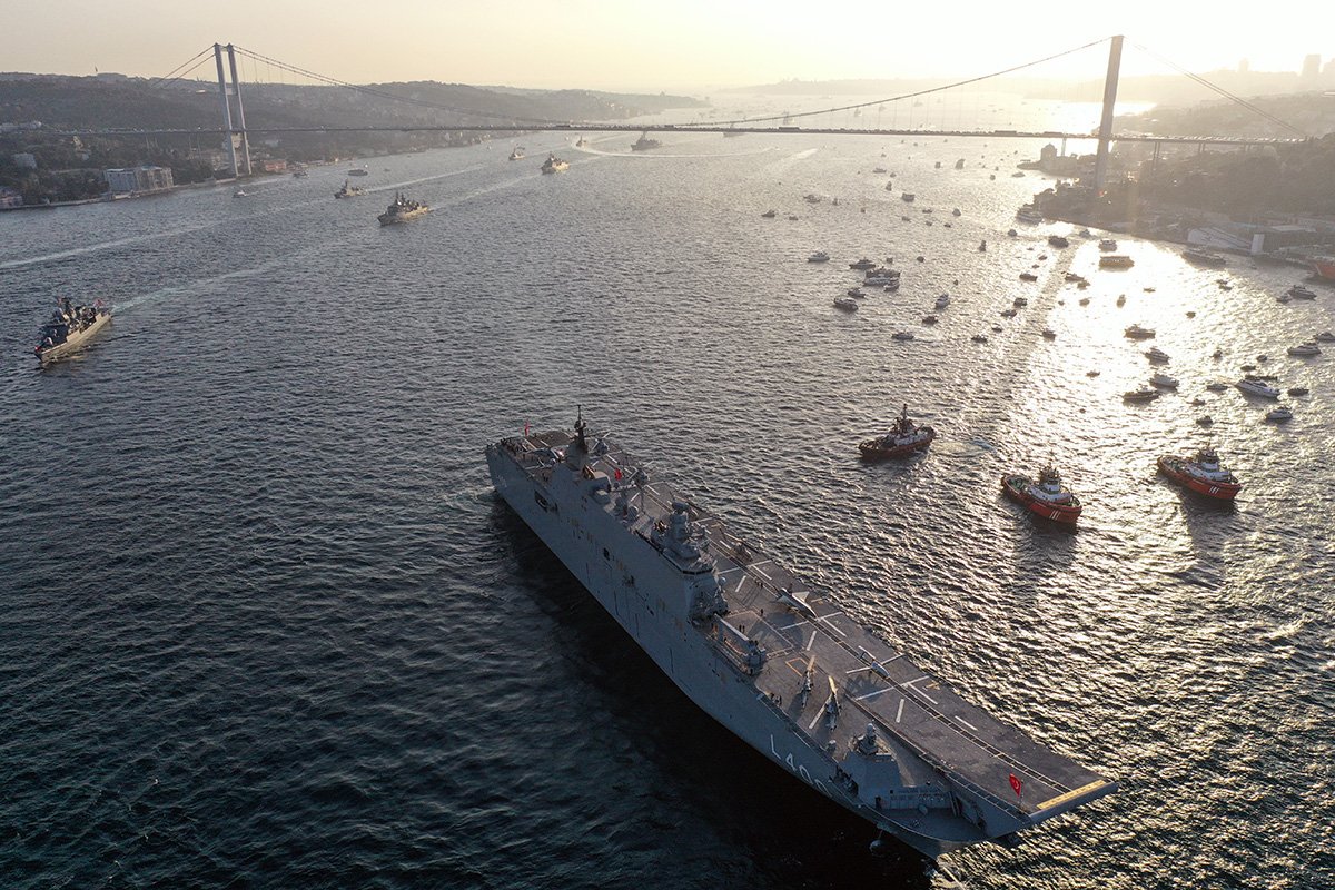 İstanbul Boğazı’nda Tarihi Anlar... - Resim : 11
