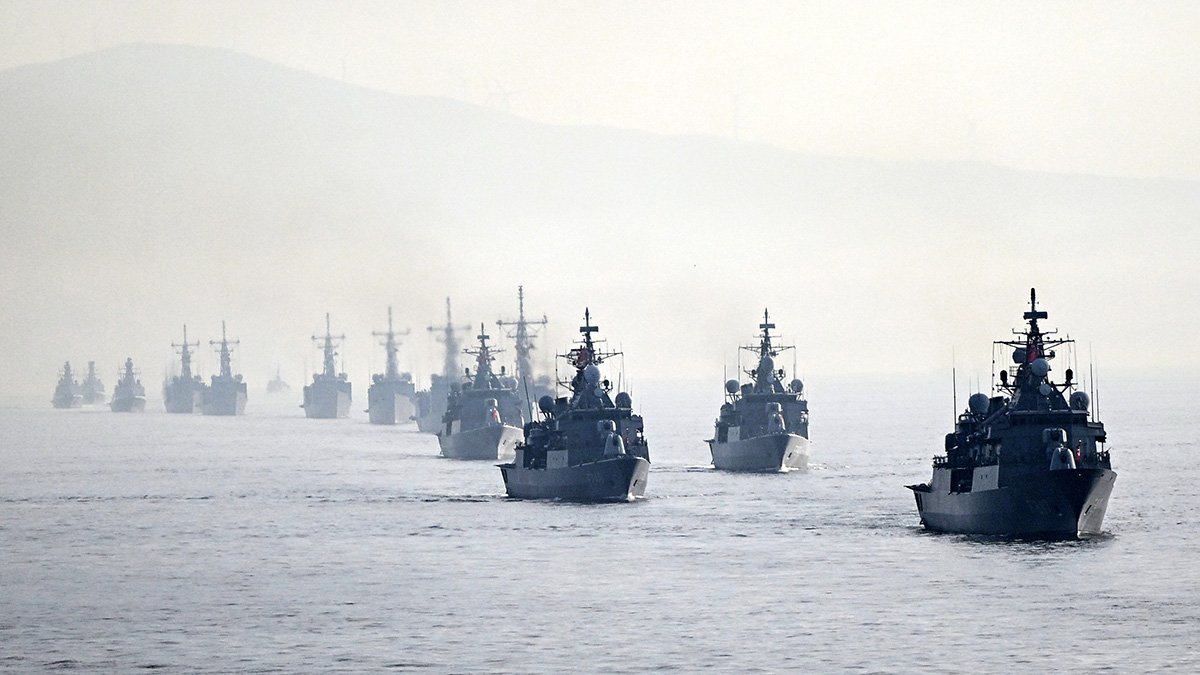 İstanbul Boğazı’nda Tarihi Anlar... - Resim : 12